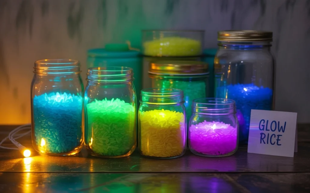 How to DIY Glow in the Dark Rice